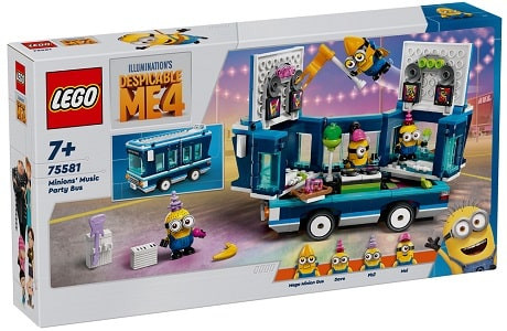 LEGO Minions 75581 Minions' Music Party Bus