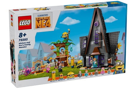 LEGO Minions 75583 Minions and Gru's Family Mansion