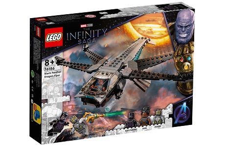 LEGO Marvel Super Heroes 76186 Black Panther Dragon Flyer