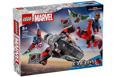 LEGO Marvel Super Heroes 76292 Captain America vs. Red Hulk Battle