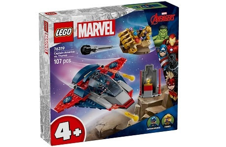 LEGO Marvel Super Heroes 76319 Captain America vs. Thanos