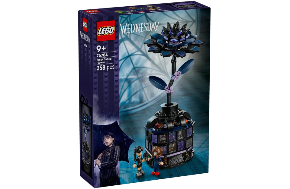 LEGO Wednesday 76784 Black Dahlia Flower