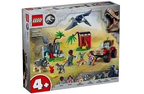 LEGO Jurassic World 76963 Baby Dinosaur Rescue Center