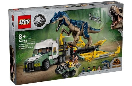LEGO Jurassic World 76966 Dinosaur Missions: Allosaurus Transport Truck