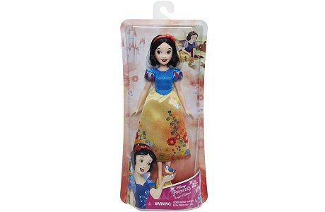 בובת שלגיה בתלבושת קלאסית מנצנצת